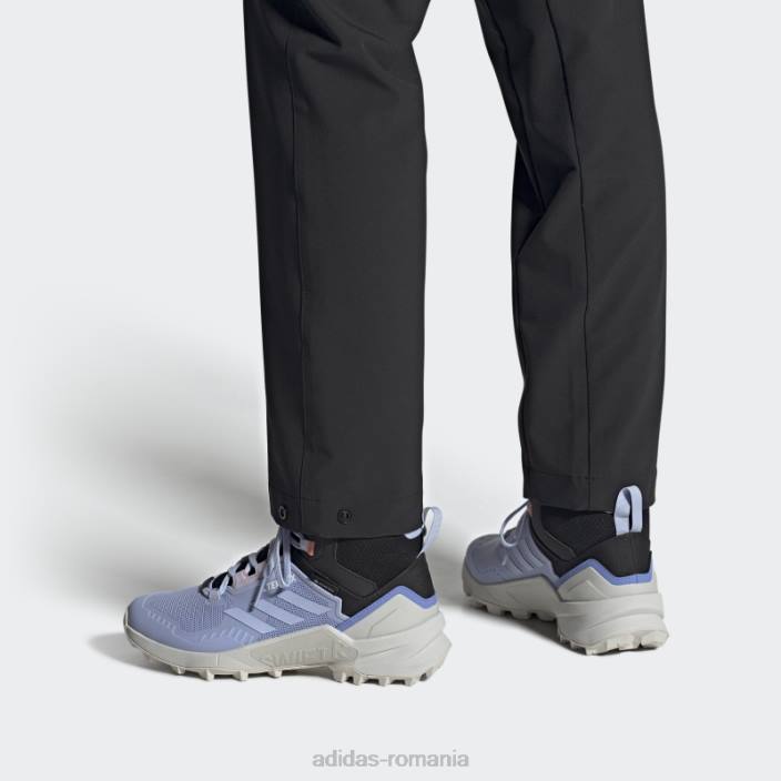 Adidas albastru albastru terrex swift r3 mid gore-tex pantofi de drumeție adidas femei albastru zori/coral 2JBN16077