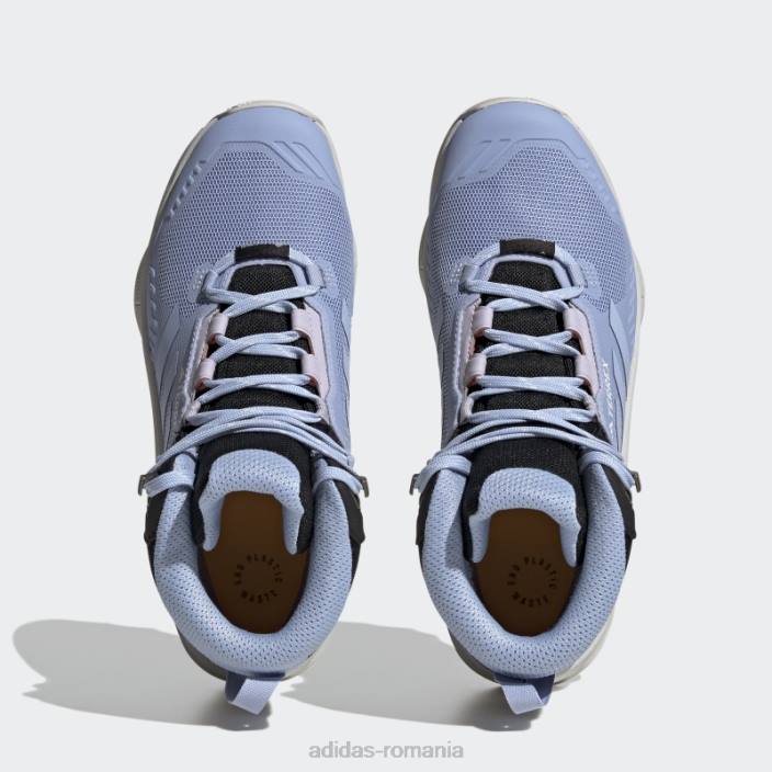 Adidas albastru albastru terrex swift r3 mid gore-tex pantofi de drumeție adidas femei albastru zori/coral 2JBN16077