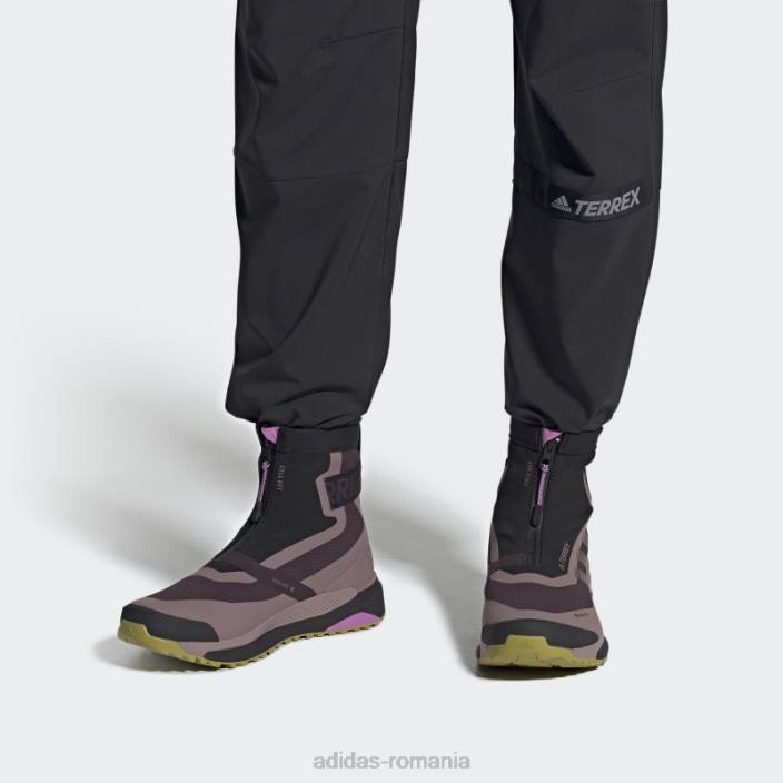 Adidas maroon terrex free hiker cold.rdy cizme de drumeție adidas femei maro/roșu/liliac 2JBN15915