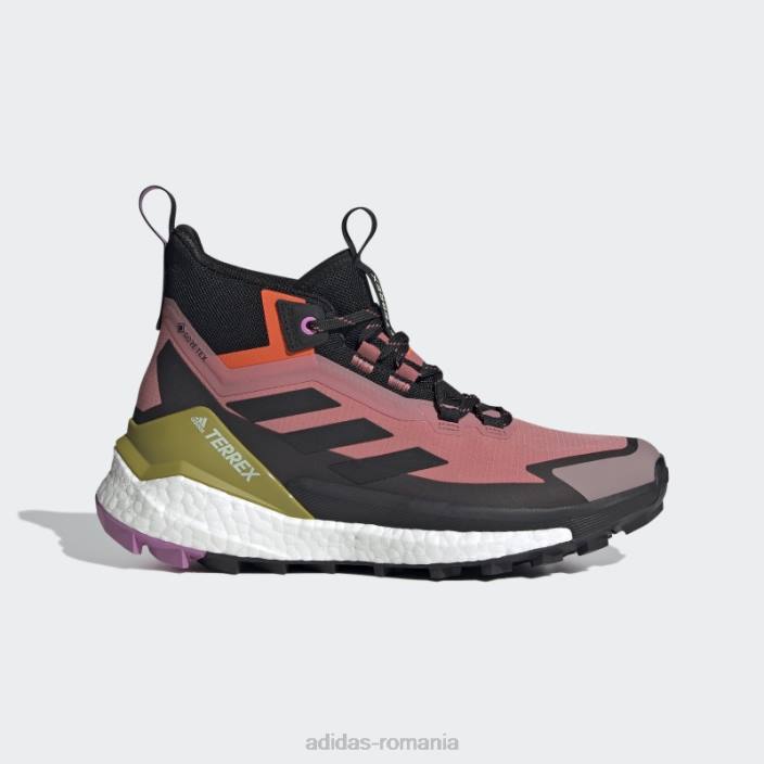 Adidas pantof de drumeție roșu terrex free hiker 2 gore-tex femei roșu/negru/liliac 2JBN8752