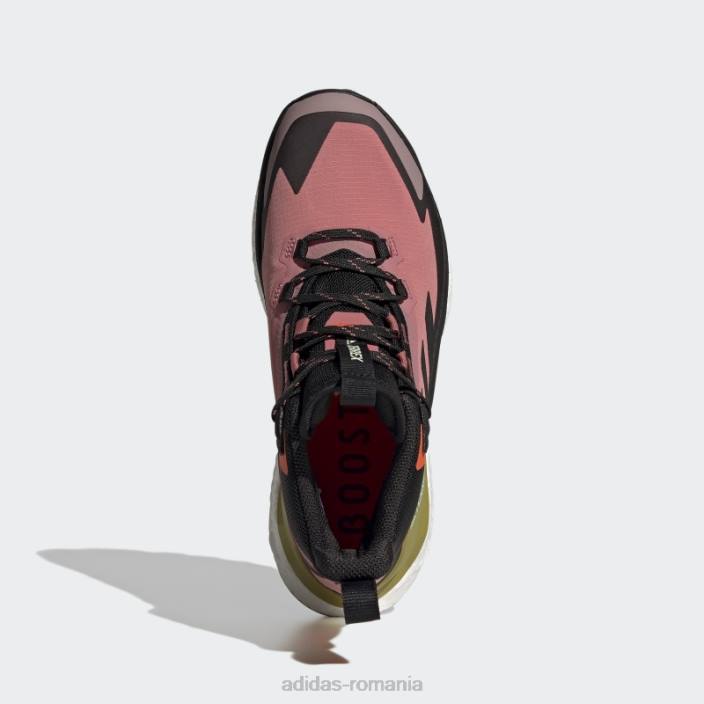 Adidas pantof de drumeție roșu terrex free hiker 2 gore-tex femei roșu/negru/liliac 2JBN8752