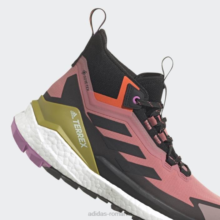 Adidas pantof de drumeție roșu terrex free hiker 2 gore-tex femei roșu/negru/liliac 2JBN8752