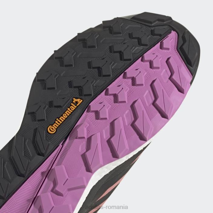 Adidas pantof de drumeție roșu terrex free hiker 2 gore-tex femei roșu/negru/liliac 2JBN8752