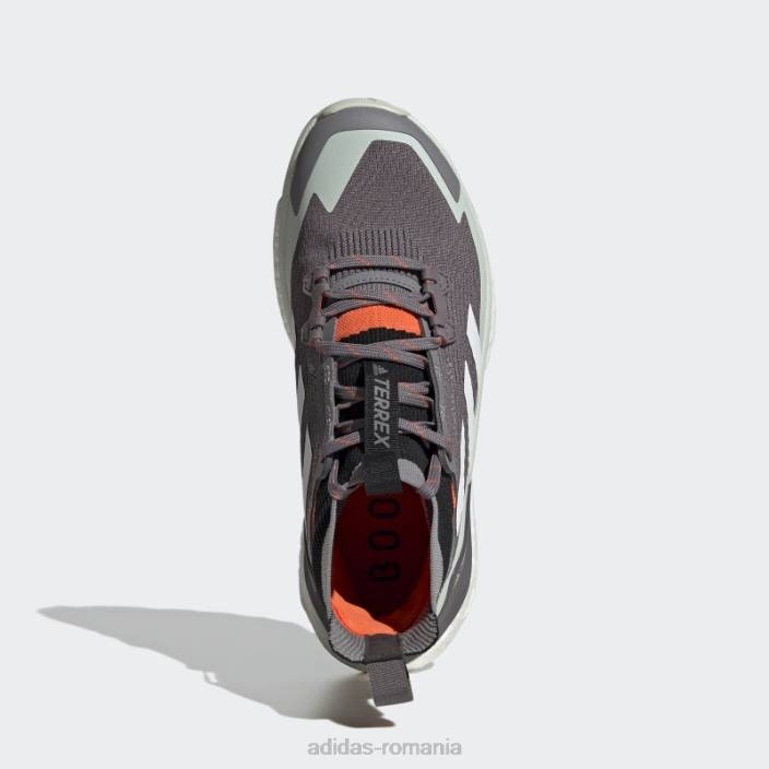 Adidas pantof de drumeție terrex free hiker 2 trace gri adidas femei urme gri/alb/portocaliu 2JBN16116
