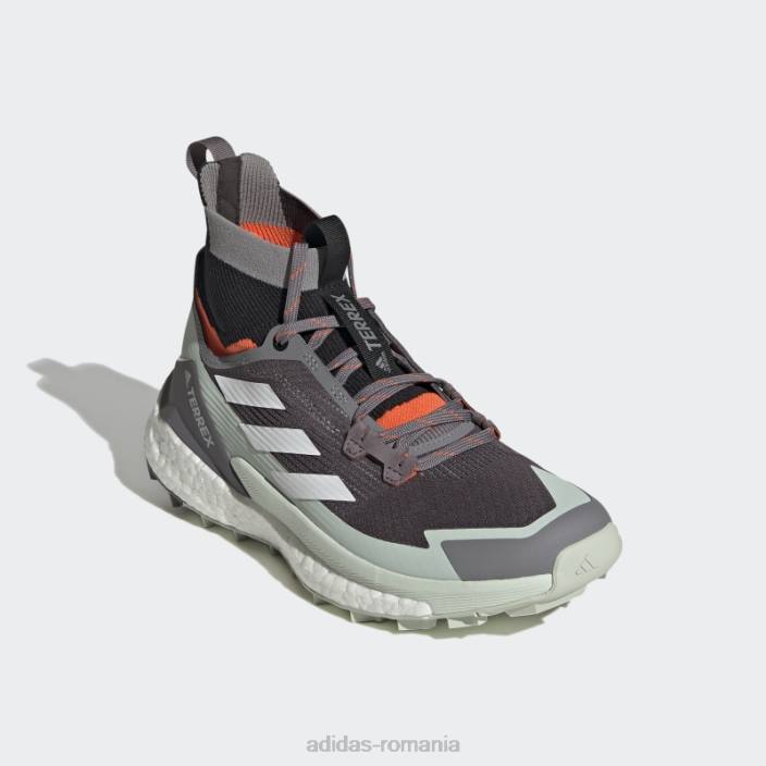 Adidas pantof de drumeție terrex free hiker 2 trace gri adidas femei urme gri/alb/portocaliu 2JBN16116