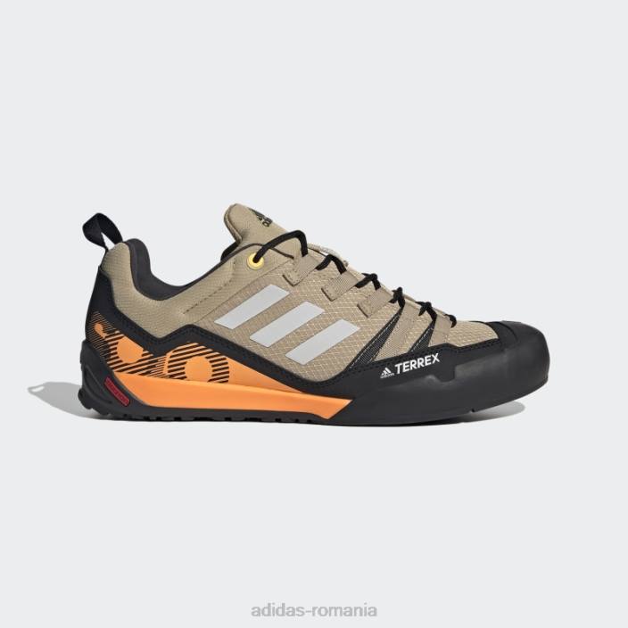 Adidas pantofi de abordare solo terrex swift ton bej femei ton bej/gri/portocaliu 2JBN16337