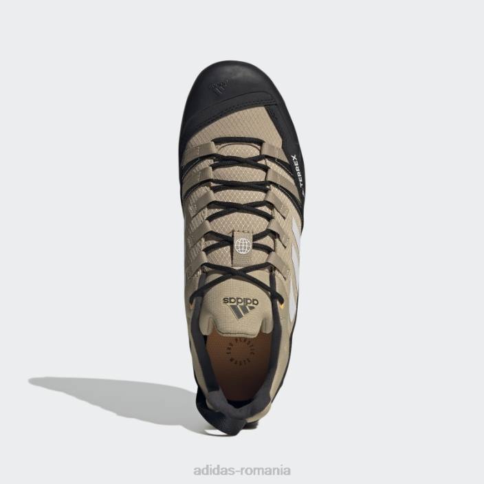 Adidas pantofi de abordare solo terrex swift ton bej femei ton bej/gri/portocaliu 2JBN16337