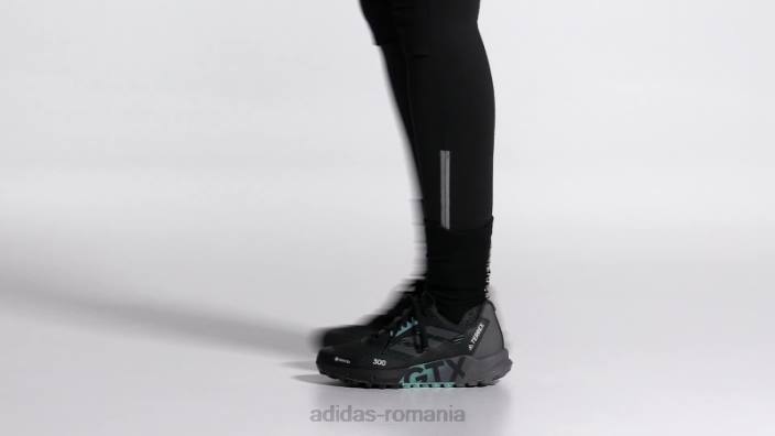 Adidas pantofi de alergare pe trail mint ton terrex agravic flow 2.0 gore-tex femei negru/gri/mentă ton 2JBN16280