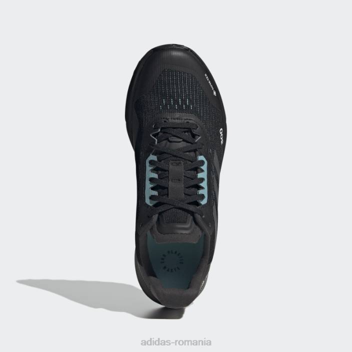 Adidas pantofi de alergare pe trail mint ton terrex agravic flow 2.0 gore-tex femei negru/gri/mentă ton 2JBN16280