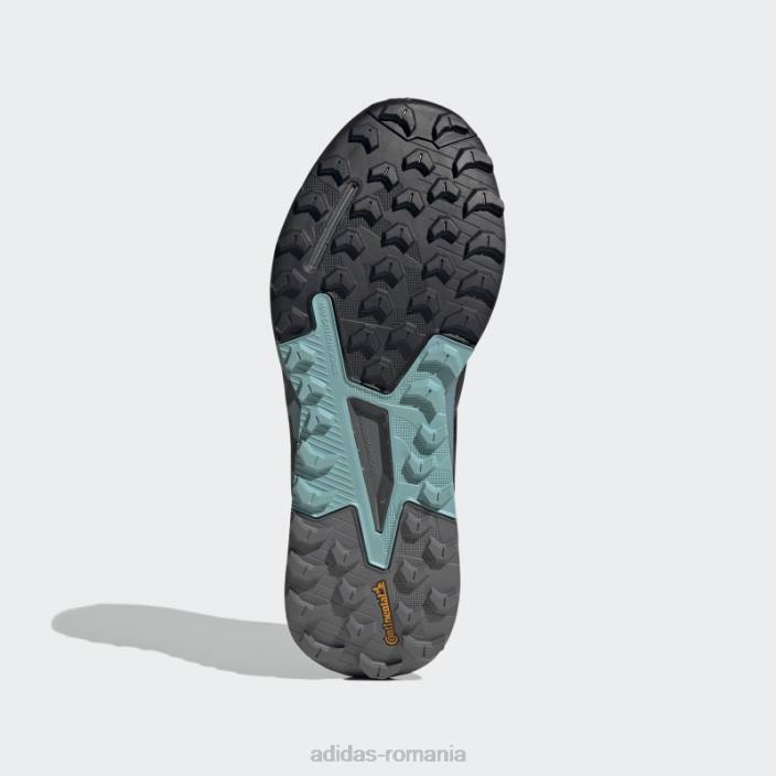 Adidas pantofi de alergare pe trail mint ton terrex agravic flow 2.0 gore-tex femei negru/gri/mentă ton 2JBN16280