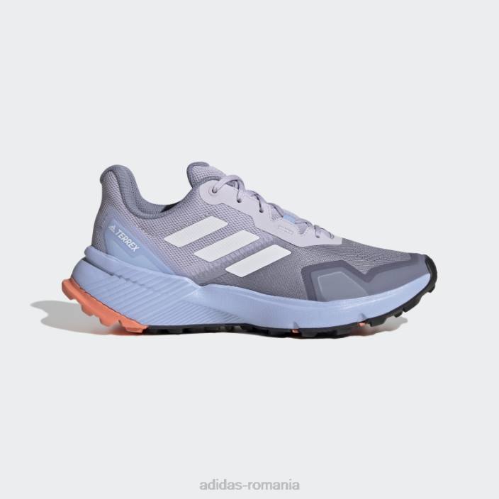 Adidas pantofi de alergare terrex soulstride violet argintiu femei violet argintiu/alb/coral 2JBN8486