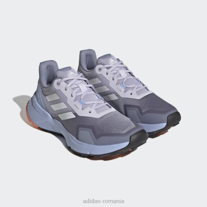 Adidas pantofi de alergare terrex soulstride violet argintiu femei violet argintiu/alb/coral 2JBN8486