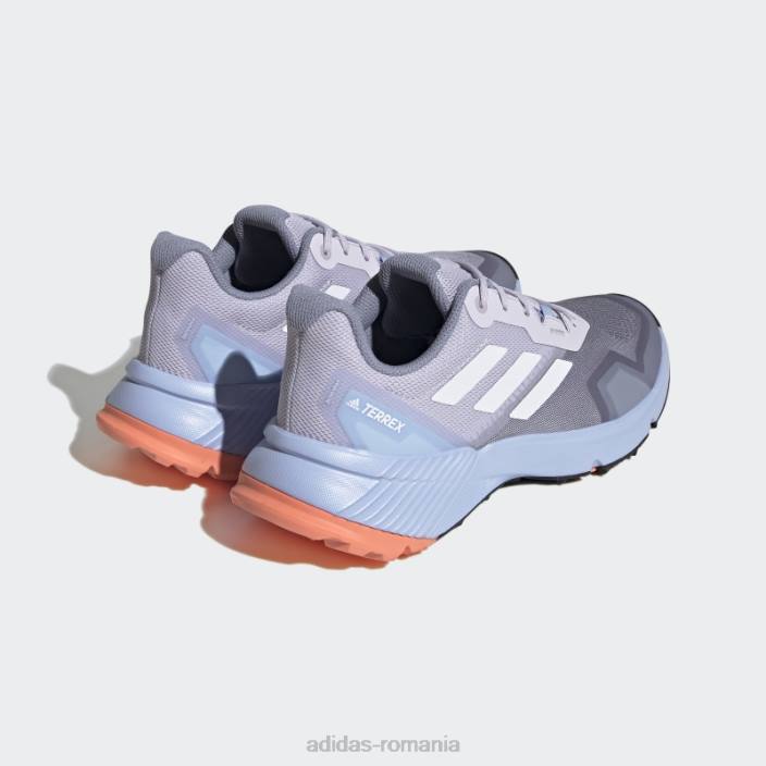 Adidas pantofi de alergare terrex soulstride violet argintiu femei violet argintiu/alb/coral 2JBN8486