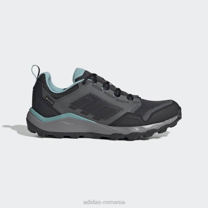 Adidas pantofi de alergare tracerocker 2.0 gore-tex gri femei gri/negru/mentă ton 2JBN16117