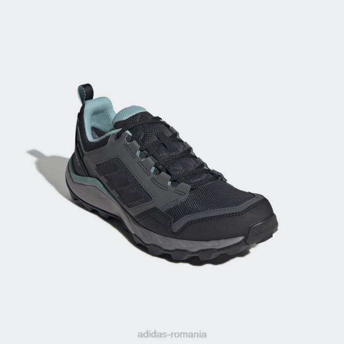Adidas pantofi de alergare tracerocker 2.0 gore-tex gri femei gri/negru/mentă ton 2JBN16117