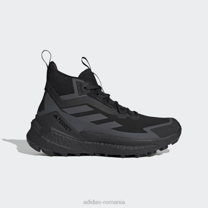 Adidas pantofi de drumeție gri terrex free hiker gore-tex 2.0 femei gri inchis 2JBN15933