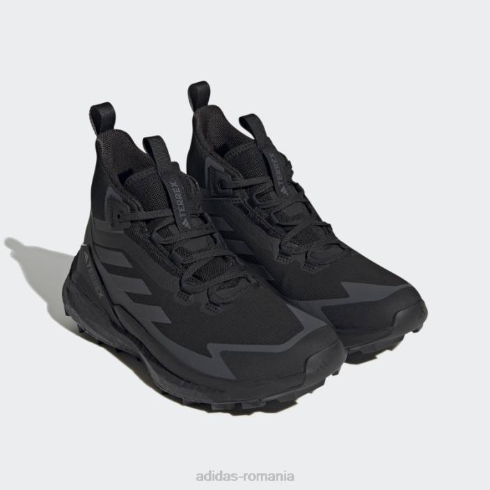 Adidas pantofi de drumeție gri terrex free hiker gore-tex 2.0 femei gri inchis 2JBN15933