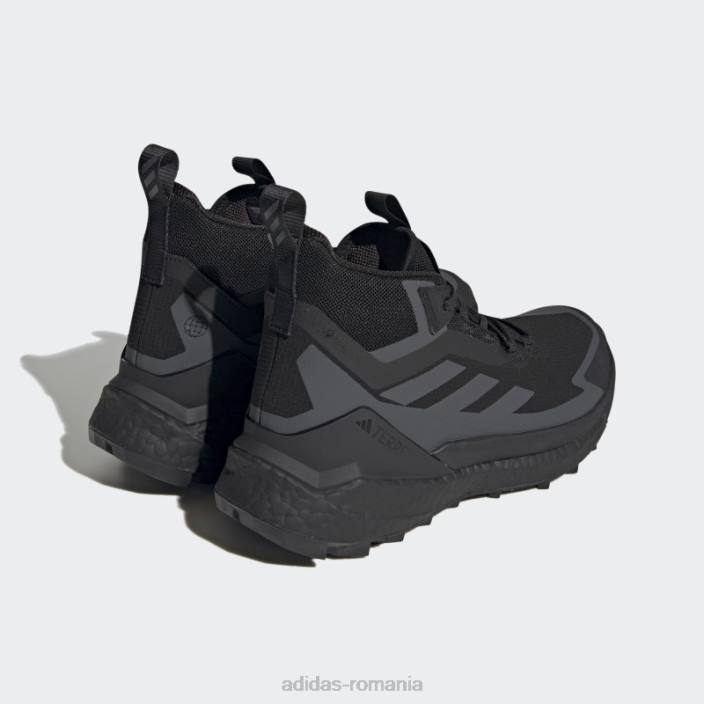 Adidas pantofi de drumeție gri terrex free hiker gore-tex 2.0 femei gri inchis 2JBN15933