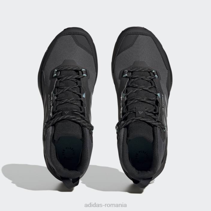 Adidas pantofi de drumeție negri terrex ax4 mid gore-tex adidas femei negru/gri/mentă ton 2JBN8505