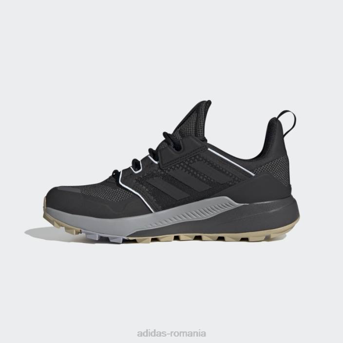 Adidas pantofi de drumeție negri terrex trailmaker gore-tex femei negru argintiu 2JBN16144
