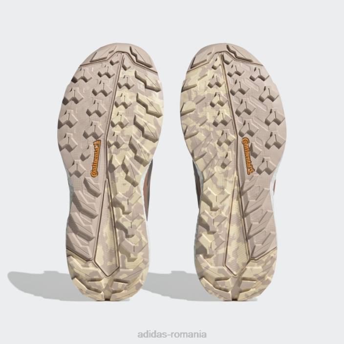 Adidas pantofi de drumeție taupe terrex free hiker 2.0 adidas femei taupe/taupe met/orange 2JBN8415