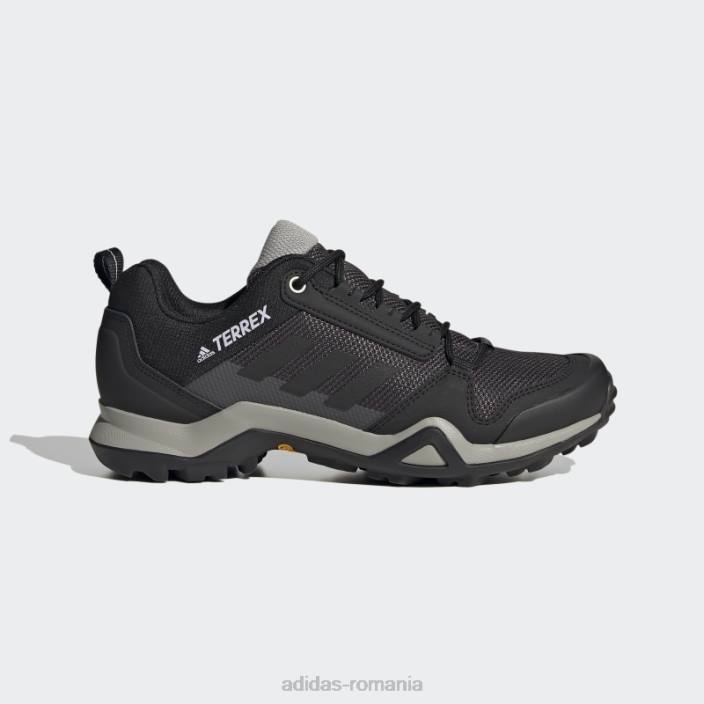 Adidas pantofi de drumeție terrex ax3 gri femei nuanță gri/negru/violet 2JBN8809