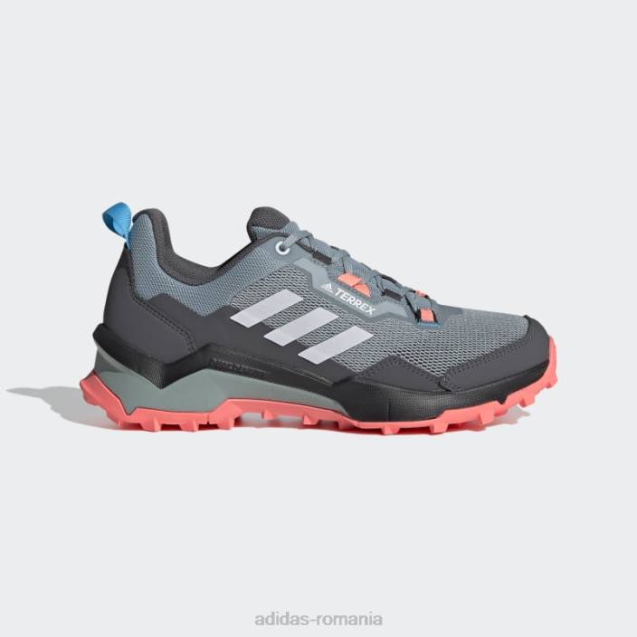 Adidas pantofi de drumeție terrex ax4 gri femei gri/gri liniuță/roșu acid 2JBN16097