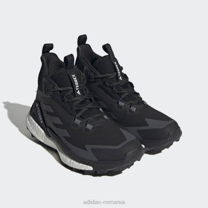 Adidas pantofi de drumeție terrex free hiker gore-tex 2.0 negru adidas femei negru/gri/alb 2JBN8412