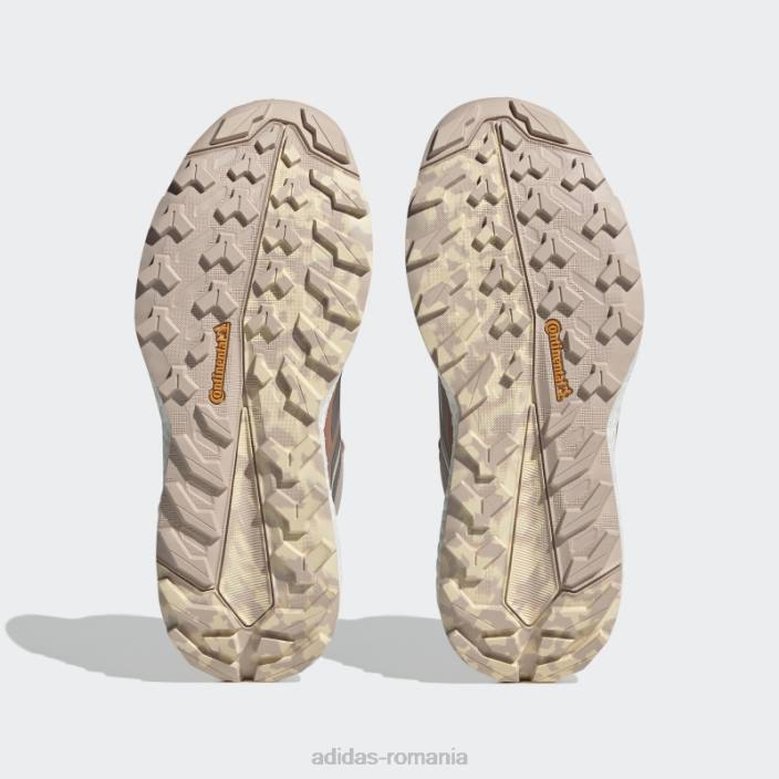 Adidas pantofi de drumeție terrex free hiker gore-tex 2.0 taupe adidas femei taupe/taupe met/orange 2JBN16008