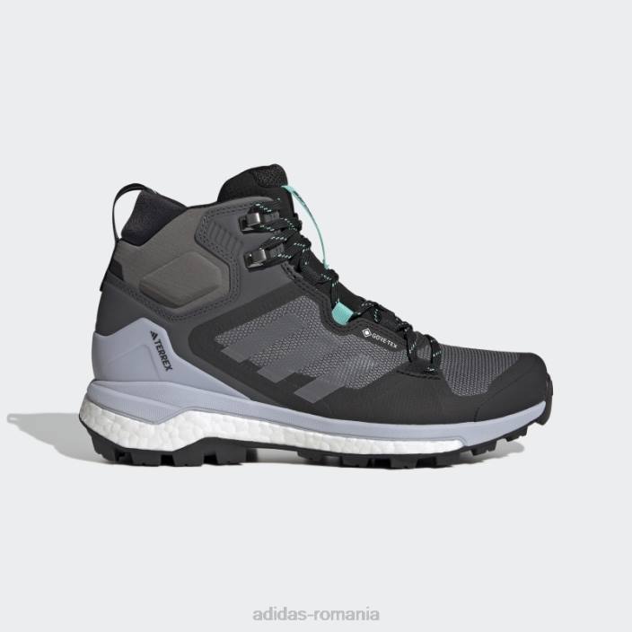 Adidas pantofi de drumeție terrex skychaser mid gore-tex 2.0 gri adidas femei gri/argintiu 2JBN15984
