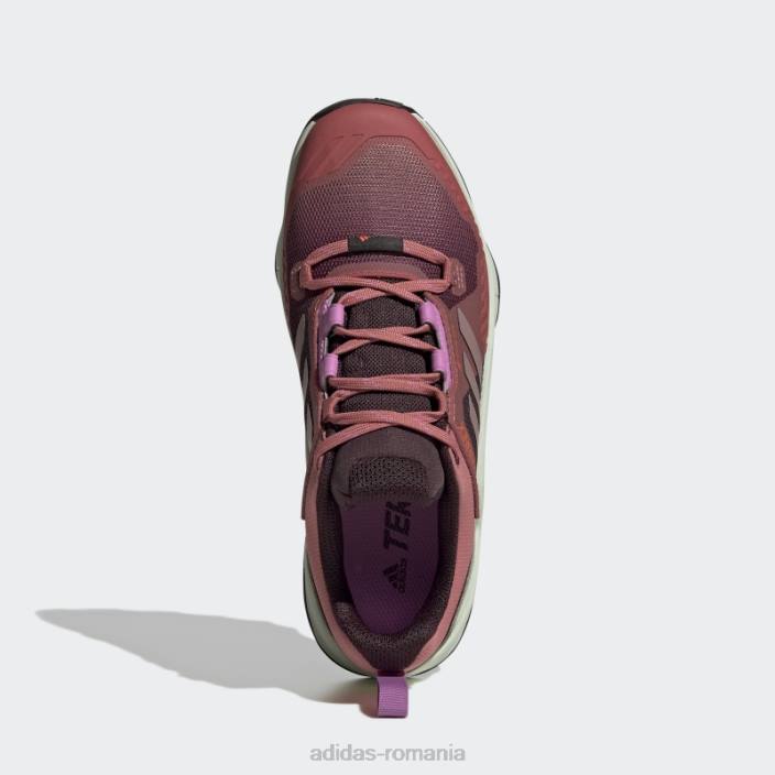 Adidas pantofi de drumeție terrex swift r3 gore-tex roșii femei roșu/violet/liliac 2JBN8743