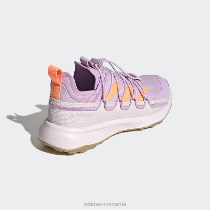 Adidas pantofi de voiaj panza terrex voyager 21 lila femei liliac/portocaliu fascicul/roz 2JBN8749
