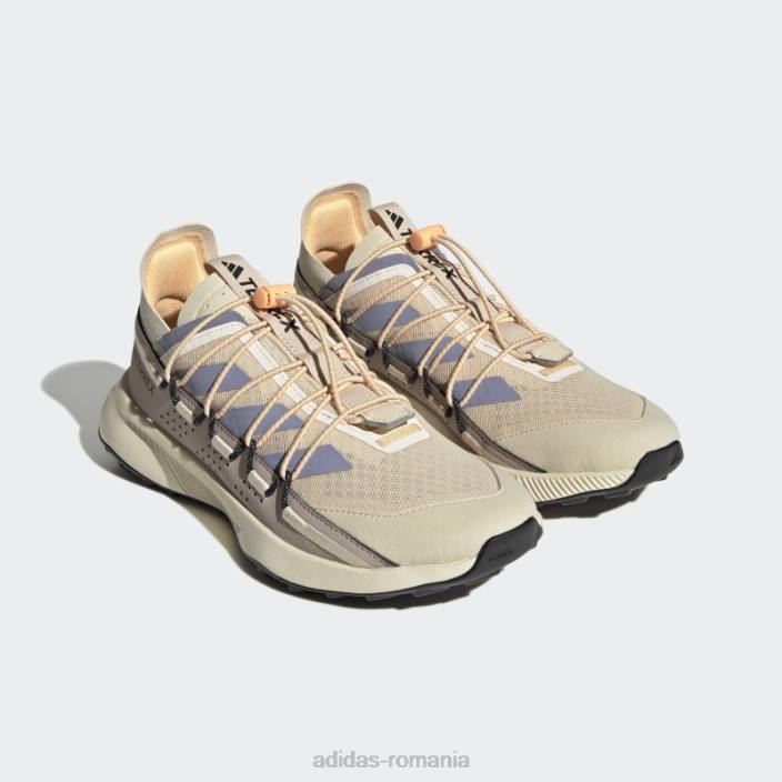 Adidas pantofi de voiaj sand terrex voyager 21 femei nisip/violet argintiu/portocaliu 2JBN15868