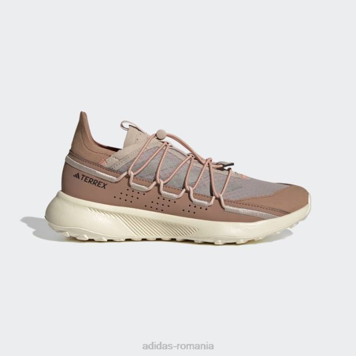 Adidas pantofi de voiaj taupe terrex voyager 21 femei taupe/taupe met/orange 2JBN15874