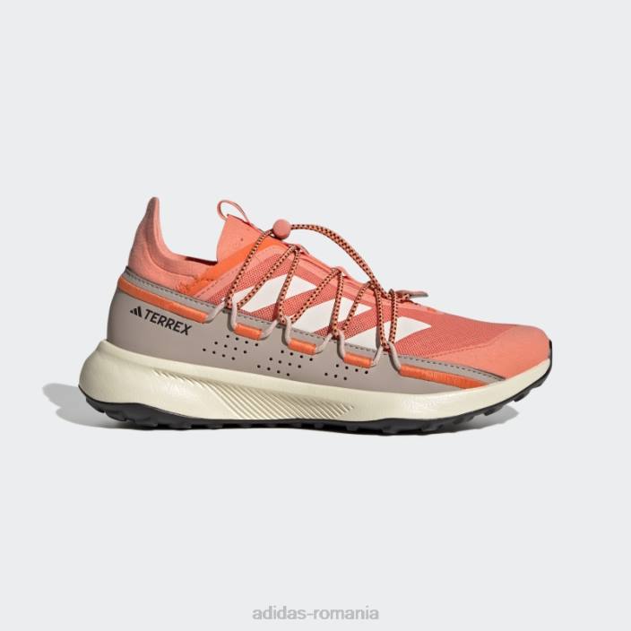 Adidas pantofi de voiaj terrex voyager 21 coral femei coral/alb/taupe 2JBN15908