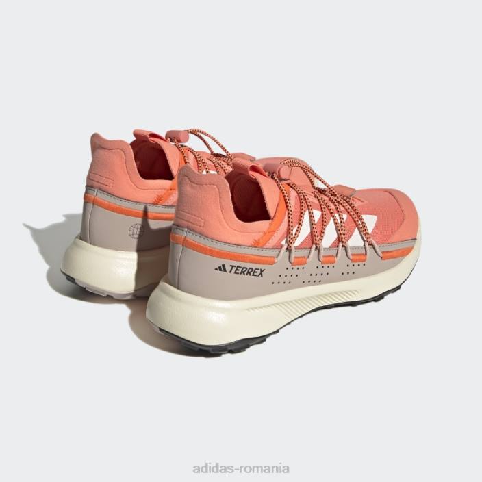 Adidas pantofi de voiaj terrex voyager 21 coral femei coral/alb/taupe 2JBN15908