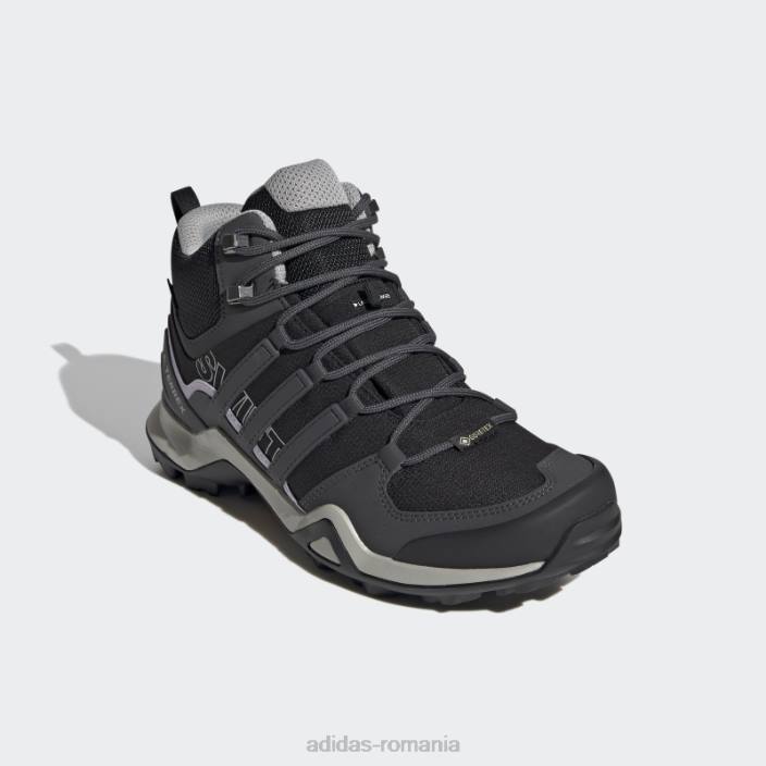 Adidas pantofi negri terrex swift r2 mid gtx adidas femei nuanță neagră/gri/violet 2JBN15981