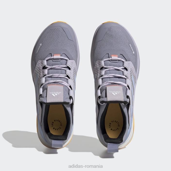 Adidas silver dawn terrex trailmaker pantofi de drumeție gore-tex femei zori argintii/zori albastru/violet 2JBN16007