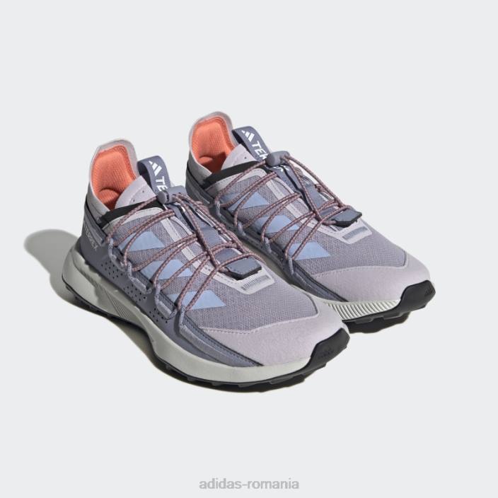 Adidas silver dawn terrex voyager 21 pantofi de voiaj adidas femei zori argintii/zori albastru/aurii 2JBN8511