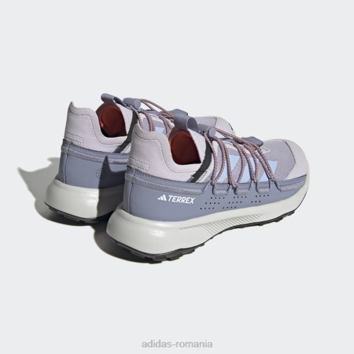 Adidas silver dawn terrex voyager 21 pantofi de voiaj adidas femei zori argintii/zori albastru/aurii 2JBN8511