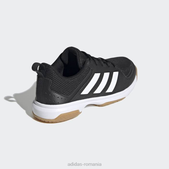 Adidas ligra 7 pantofi de interior negru femei alb negru 2JBN16099