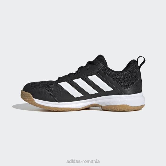 Adidas ligra 7 pantofi de interior negru femei alb negru 2JBN16099