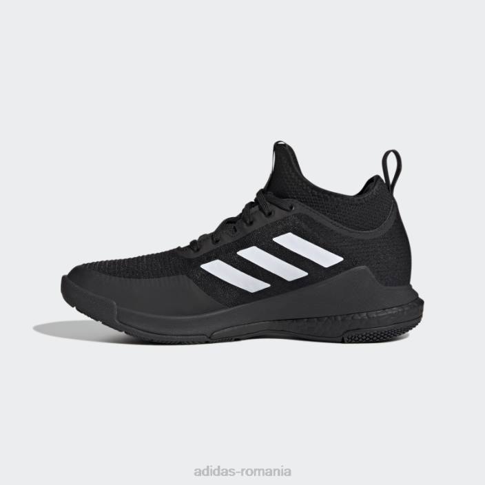 Adidas pantofi crazyflight mid negri adidas femei negru/alb/carbon 2JBN16104