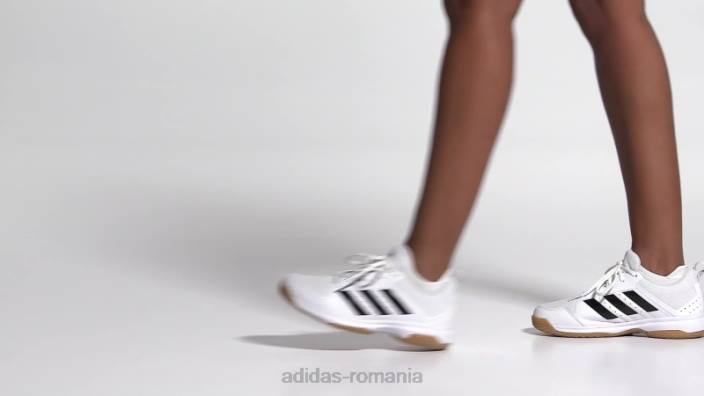 Adidas pantofi de interior alb ligra 7 adidas femei alb negru 2JBN16353
