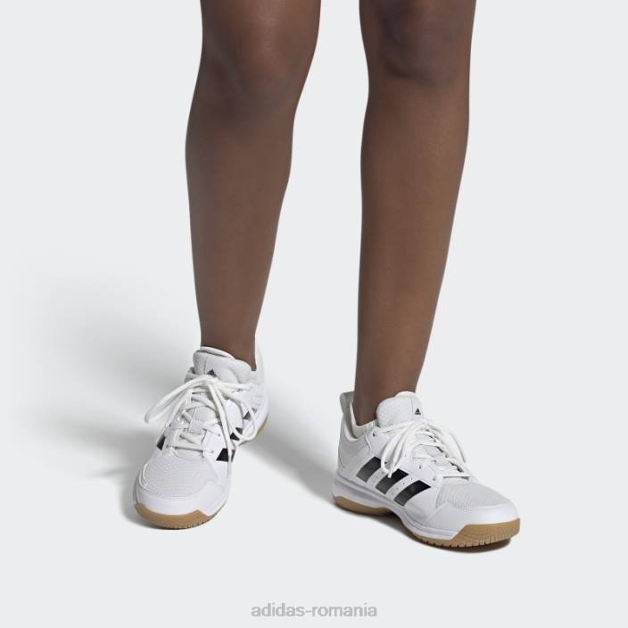 Adidas pantofi de interior alb ligra 7 adidas femei alb negru 2JBN16353