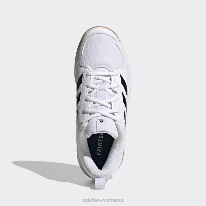 Adidas pantofi de interior alb ligra 7 adidas femei alb negru 2JBN16353