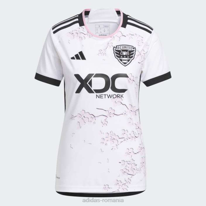 Adidas alb d.c. tricoul united 23/24 deplasare femei alb 2JBN22907