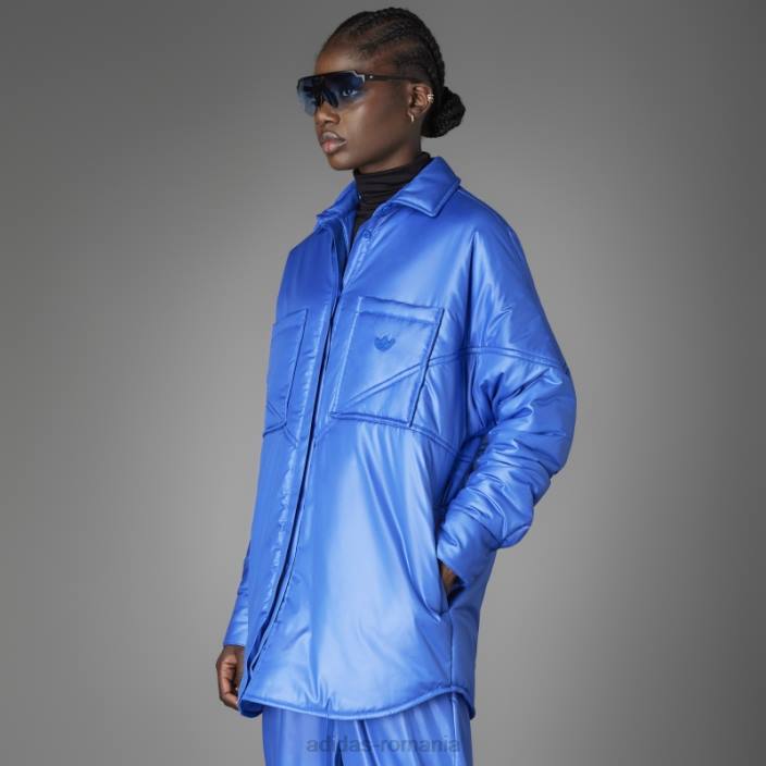 Adidas cămașă căptușită versiune albastră albastru regal femei albastru regal 2JBN22813