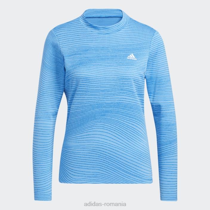 Adidas cămașă cu mânecă lungă, făcută pentru a fi refăcută, albastru adidas femei albastru 2JBN22824
