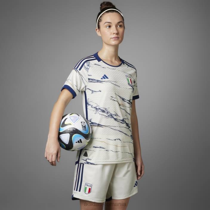 Adidas italia 23 deplasare tricou autentic alb femei alb 2JBN22892